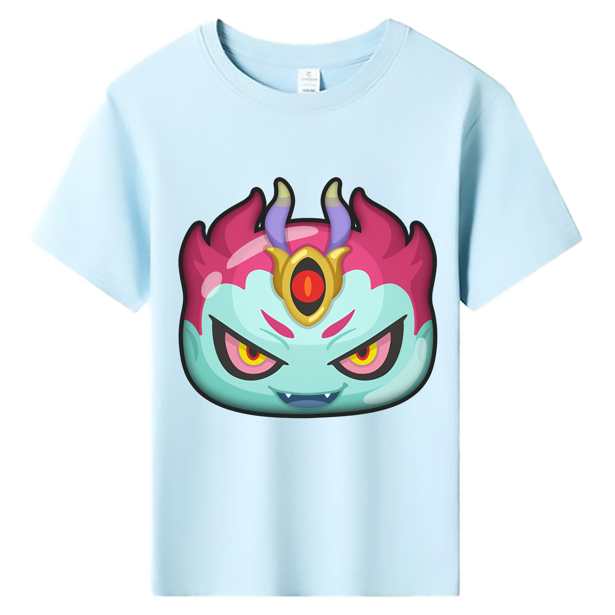 （画像用） 妖怪ウォッチ Yo-kai Watch 綿100％キッズTシャツ（フロントプリント）